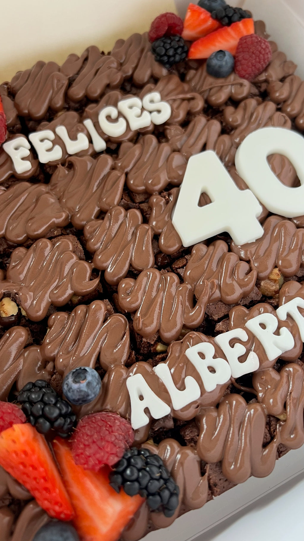 BROWNIE PERSONALIZADO